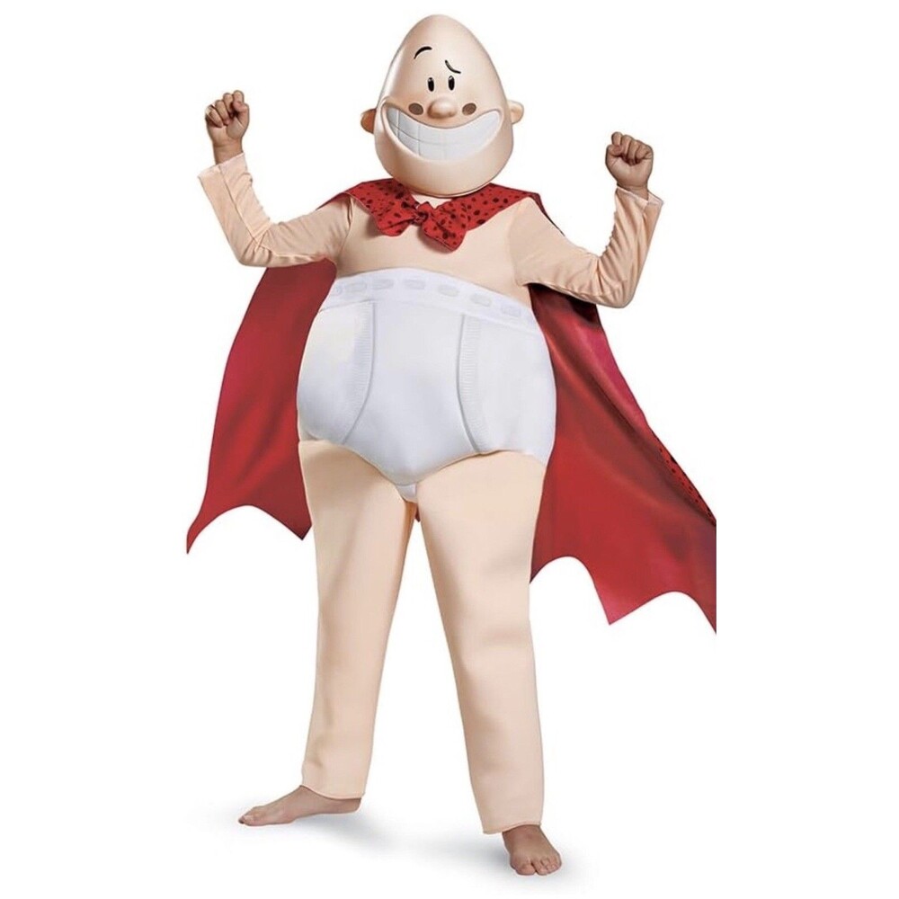 Captain Underpants Movie Deluxe Child Costume Medium 7-8 Years